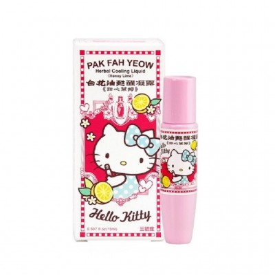 台灣製造 白花油 甦醒凝露 Sanrio 限定版滾珠設計 (Hello Kitty: 甜檸味) 15ml